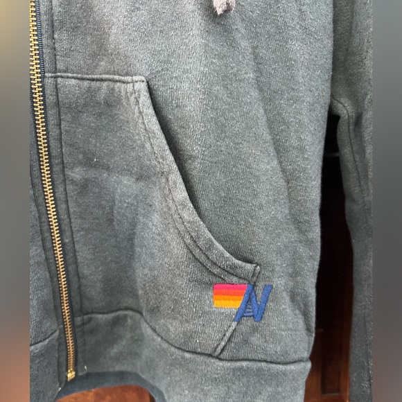 Aviator Nation 5 stripe sweatshirt XS hoodie - Picture 6 of 12